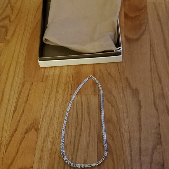 Sterling Sliver Wheat Necklace - Picture 7 of 12